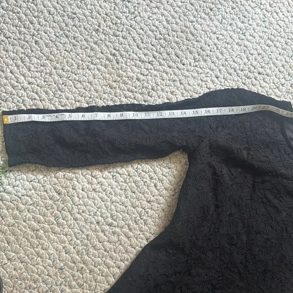 J. Crew Black Lace Dress